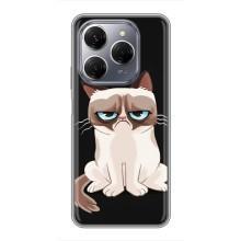 Чехол на тематику: Коты для TECNO Spark 20 Pro – Взгляд кота