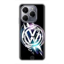 Чехол "Фольксваген" для TECNO Spark 20 Pro – Volkswagen на черном