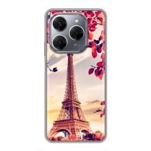 Чехол с Эйфелевой башней на TECNO Spark 20 Pro – Paris photo