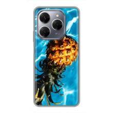 Чохол з зображенням смачної їжі для TECNO Spark 20 Pro – Ананас