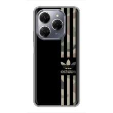 Чехол в стиле "Адидас" для Техно Спарк 20 Про – Adidas