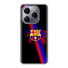 Чохол для TECNO Spark 20 Pro (Барселона) – Лого Барси