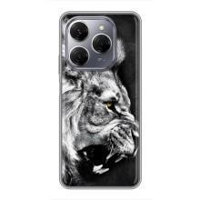 Чехол с картинкой на TECNO Spark 20 Pro – Злой ЛЕВ