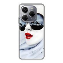 Чехол с картинкой Модные Девчонки TECNO Spark 20 Pro – Любительница коней