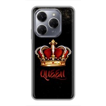 Чохол з Короною ТЕКНО Спарк 20 Про - (AlphaPrint) (Корона короля)