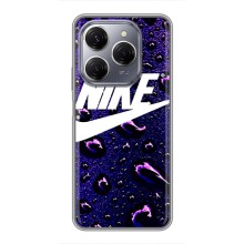 Чохол для TECNO Spark 20 Pro - з принтом Найк (AlphaPrint) (Найк принт)