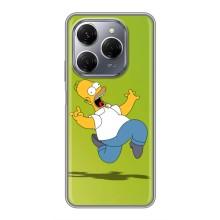 Чjхол з Сімпсонами для TECNO Spark 20 Pro (VPrint) (Гомер Сімпсон)