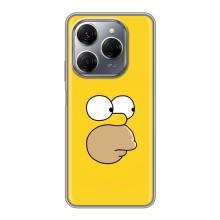Чjхол з Сімпсонами для TECNO Spark 20 Pro (VPrint) (Гомер)
