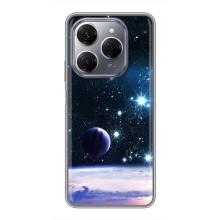 Чохол (ТПУ) з планетами на TECNO Spark 20 Pro – Космічний вид