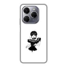 Чохли Венсдей на TECNO Spark 20 Pro Уенсдей (AlphaPrint) (танець Венздей)