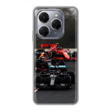 Чехол Формула1 на TECNO Spark 20 Pro – Гонка Ф1