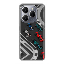 Чехол Формула1 на TECNO Spark 20 Pro – Трасса Ф1