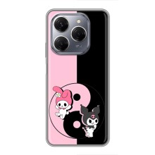 Чохол з кроликом Куромі на TECNO Spark 20 Pro (Куромі Інь Янь)