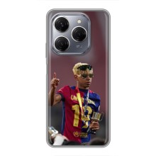 Чохол з футболістом Ламін Ямаль TECNO Spark 20 Pro