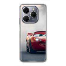 Силиконовый чехол Маквин для TECNO Spark 20 Pro – Маквин на трасе