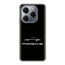Чехол с авто Порше для TECNO Spark 20 Pro