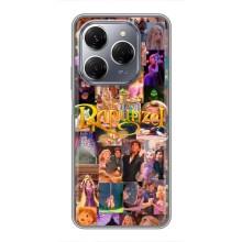 Чохол Рапунцель для TECNO Spark 20 Pro (Рапунцель колаж)