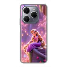 Чохол Рапунцель для TECNO Spark 20 Pro (Рапунцель в замку)