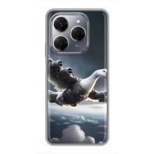 Чохол з мемом Тралалело тралала на TECNO Spark 20 Pro (Бомбардіні гусіні)