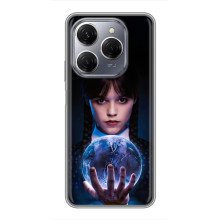 Чехол с дизайном Венздей 2 на TECNO Spark 20 Pro – Волшебная Уэнсдей