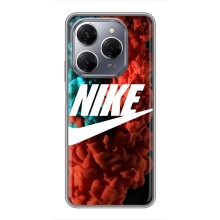 Чохол з логтипом Найк на TECNO Spark 20 Pro (Найк лого)