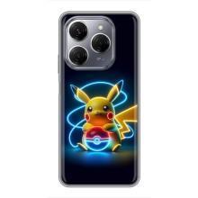 Чохол з Пікачу на TECNO Spark 20 Pro (Покемон)