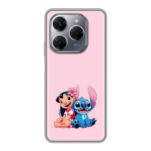 Чохол з принтом Стіч на TECNO Spark 20 Pro (Ліло і Стіч)