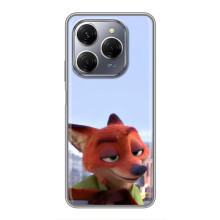 Чехол Зоотрополіс на TECNO Spark 20 Pro – Лис Ник