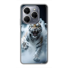 Чехол с картинкой «Хищники» для TECNO Spark 20 Pro (Тигр)