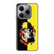 Naruto Anime Чехлы для Техно Спарк 20 Про (AlphaPrint)