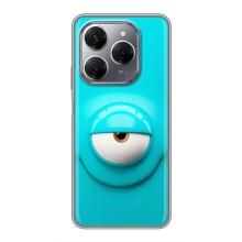 Силиконовые Чехлы (смешные стикеры) для TECNO Spark 20 Pro – Одноглазик