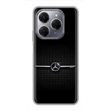 Силиконовый бампер с картинкой машины на TECNO Spark 20 Pro (Mercedes)