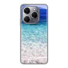 Силіконовий чохол з КАРТИНКАМИ літо для TECNO Spark 20 Pro (AlphaPrint) (Море)