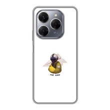 Захисні чохли (Призрак Киева) для TECNO Spark 20 Pro (AlphaPrint) (Мій Краш)