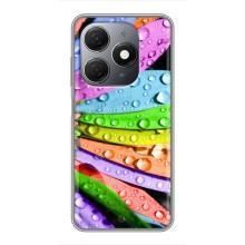 Чехлы (ART) Цветы на TECNO Spark 20 (VPrint) (Семицветик)