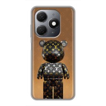 Чехлы для TECNO Spark 20 - Bearbrick Louis Vuitton (PREMIUMPrint)