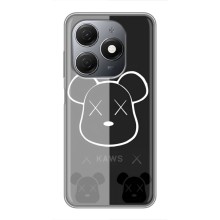 Чехлы для TECNO Spark 20 - Bearbrick Louis Vuitton (PREMIUMPrint) (БеарБрик глаза)