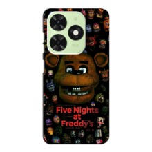 Чехлы Пять ночей с Фредди для Техно Спарк 20 (Freddy)