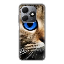 Чехлы с Котиками для TECNO Spark 20 (VPrint) (Глаз кота)