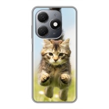 Чехлы с Котиками для TECNO Spark 20 (VPrint) (Прыжок кота)