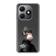 Чехлы с Обезьянами NFT для TECNO Spark 20 (AlphaPrint) (стильная обезьяна NFT)