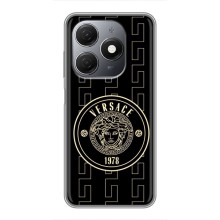 Чехлы VERSACE для Техно Спарк 20 (PREMIUMPrint) – Лого Версаче