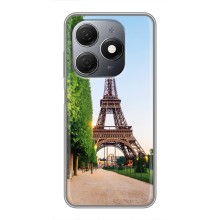 Чохол Ейфелева Вежа TECNO Spark 20 - (AlphaPrint) (Дорога до Парижу)