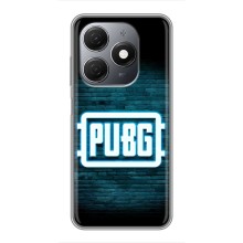 Чехол PUBG для Техно Спарк 20 (AlphaPrint) (Лого PUBG)