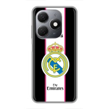 Чехол для TECNO Spark 20 с принтом (Лого Real Madrid)