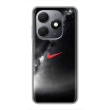 Чехол для TECNO Spark 20 - с принтом Найк (AlphaPrint) (Найк красный)