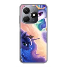 Чехол для Техно Спарк 20 - (Единорожки - Новинки) (AlphaPrint) (Единорожки)
