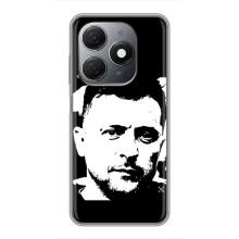 Чехол для TECNO Spark 20 (AlphaPrint - с принтом Зеленского)