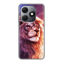 Чехол со Львом для TECNO Spark 20 (VPrint) (Красочный Лев)