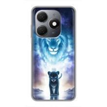 Чехол со Львом для TECNO Spark 20 (VPrint) (Маленький лев)